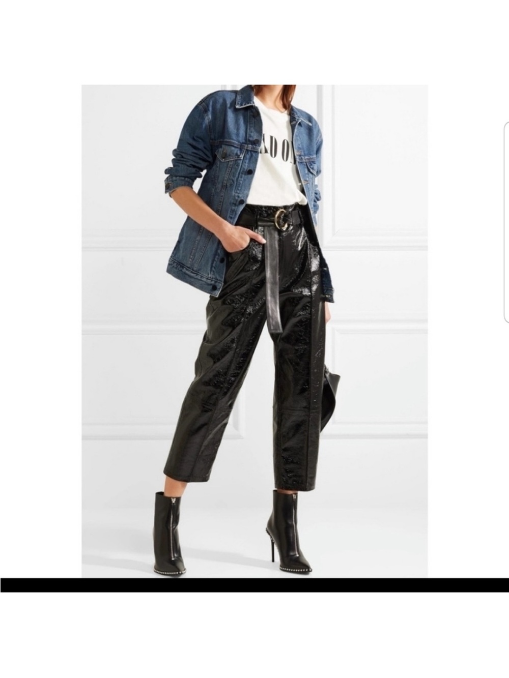 Alexander Wang Dazed Denim Jacket